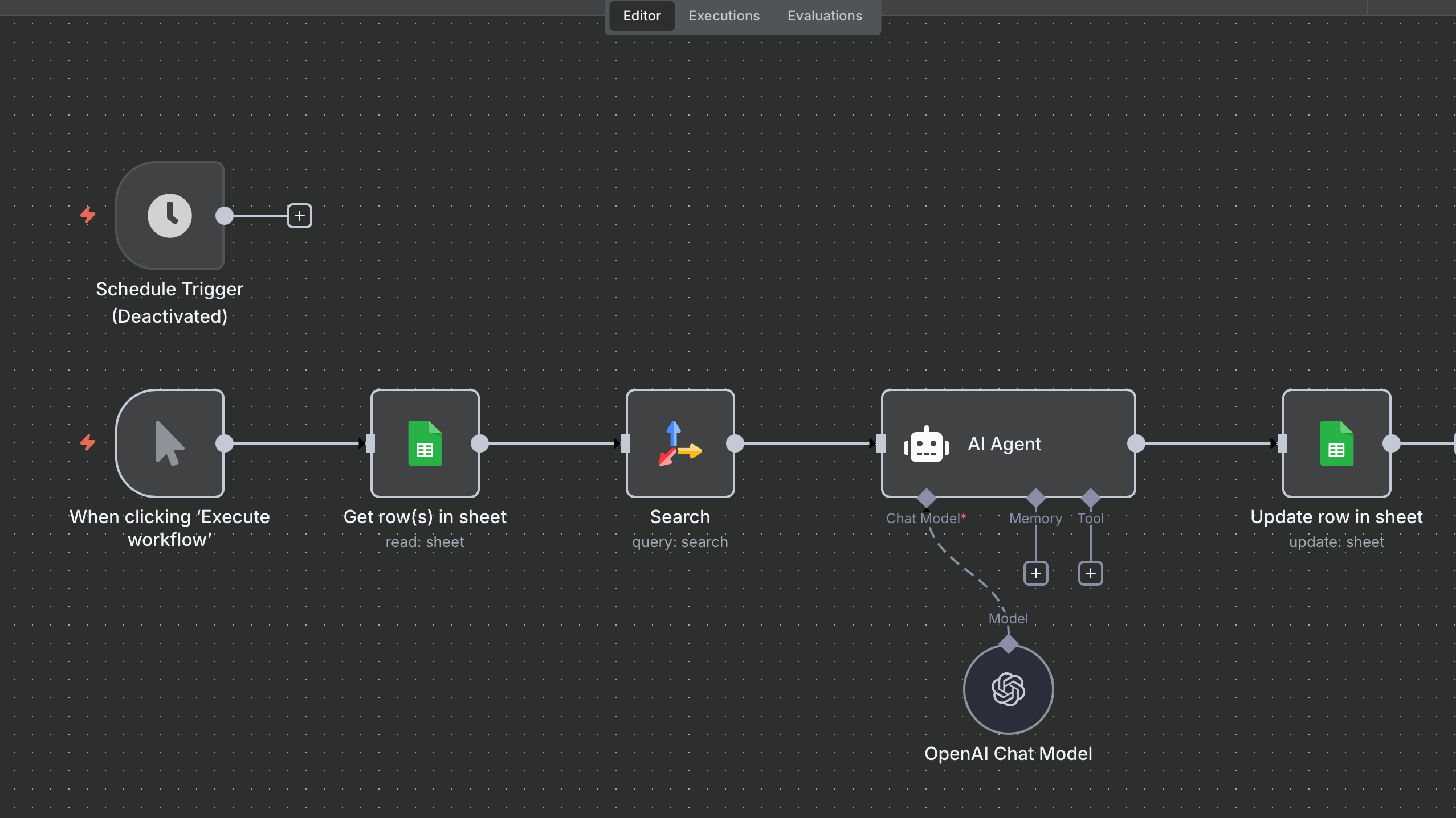 One Click Google Sheets to Telegram Post Generation with LLM